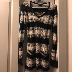 Ashley by 26 International Striped Sweater Tunic
